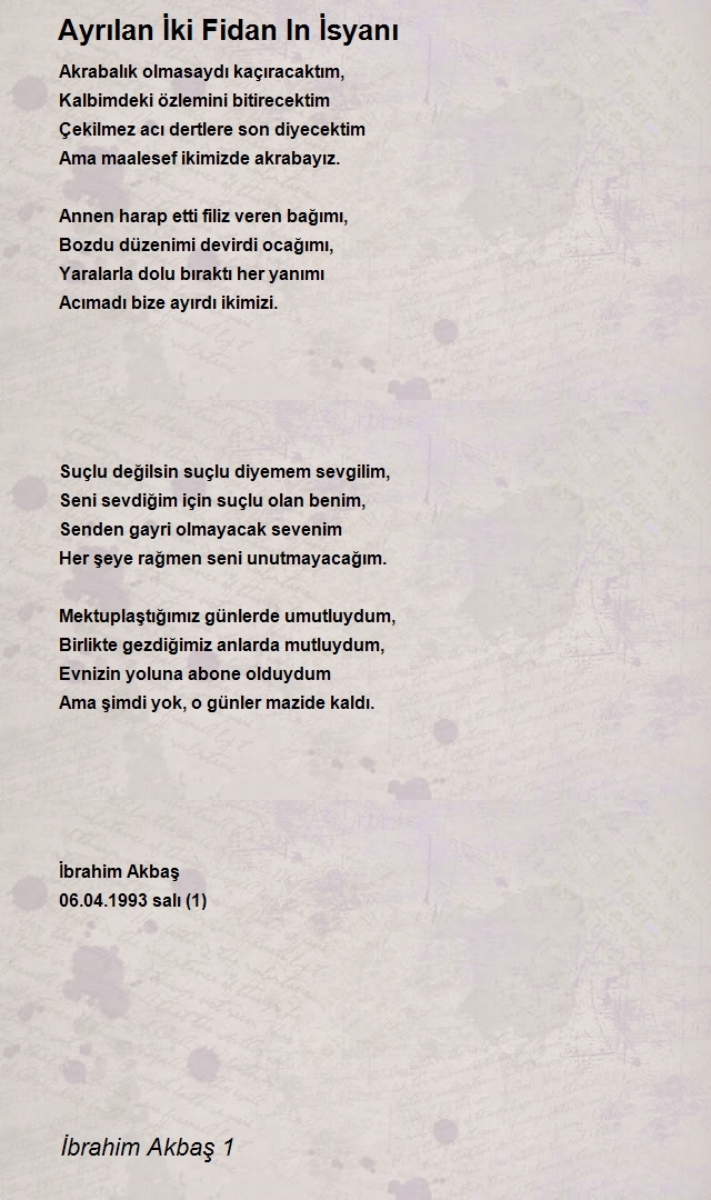 İbrahim Akbaş 1