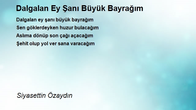 Siyasettin Özaydın