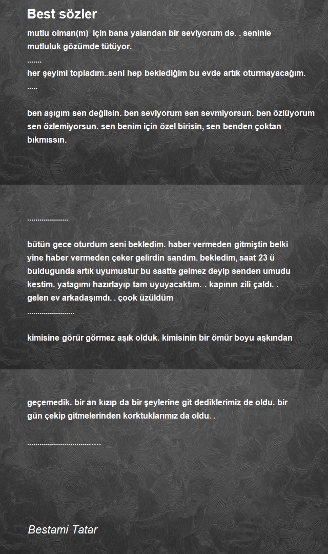 Bestami Tatar
