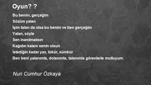 Nuri Cumhur Özkaya