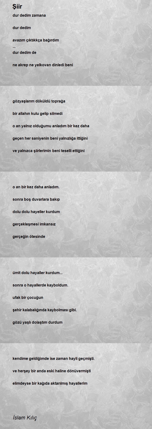 İslam Kılıç