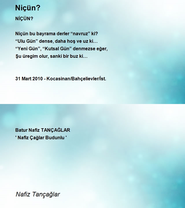 Nafiz Tançağlar