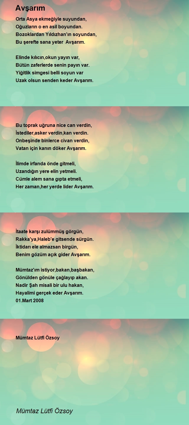 Mümtaz Lütfi Özsoy