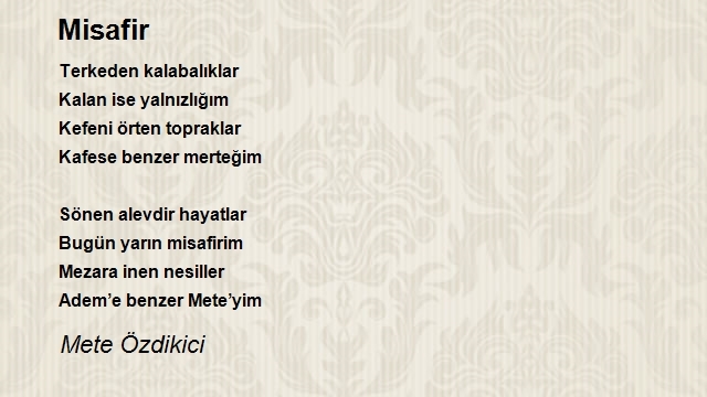 Mete Özdikici