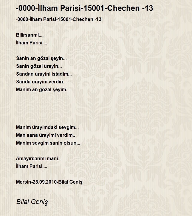 Bilal Geniş