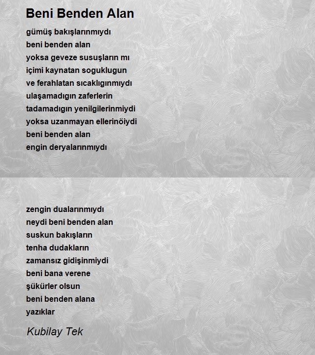Kubilay Tek