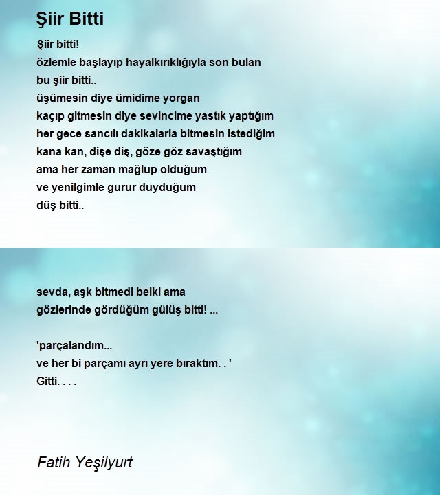 Fatih Yeşilyurt