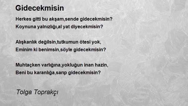 Tolga Toprakçı