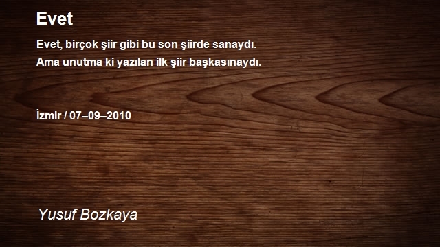 Yusuf Bozkaya