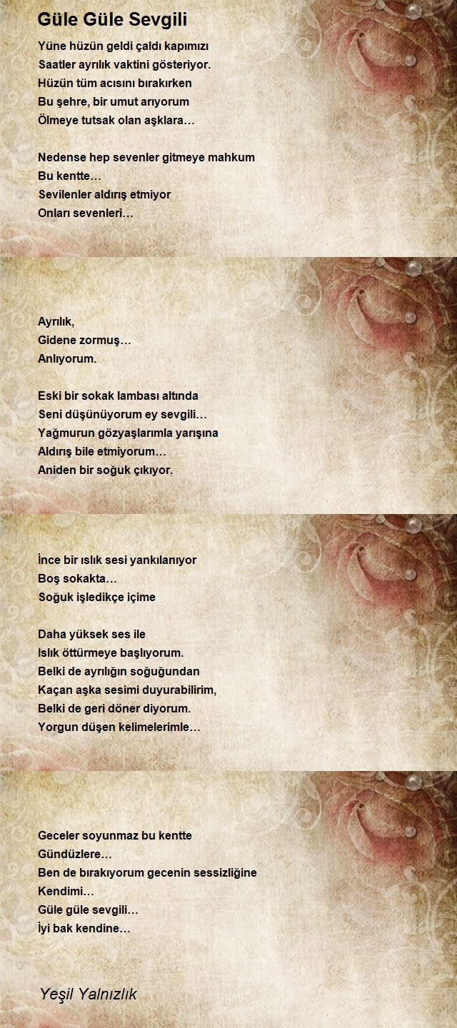 Yeşil Yalnızlık