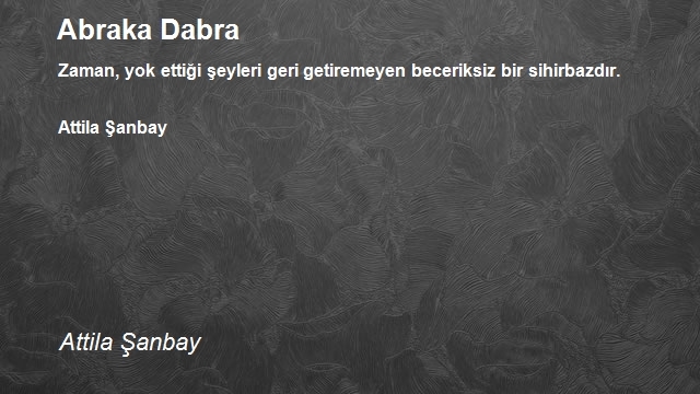 Attila Şanbay