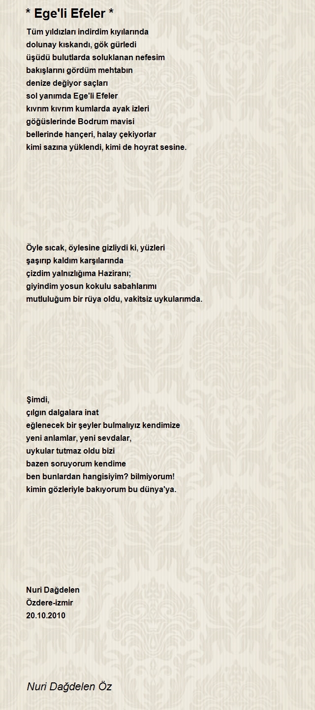 Nuri Dağdelen Öz