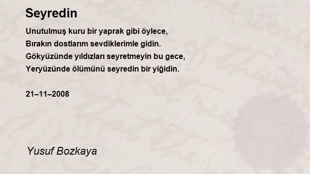 Yusuf Bozkaya
