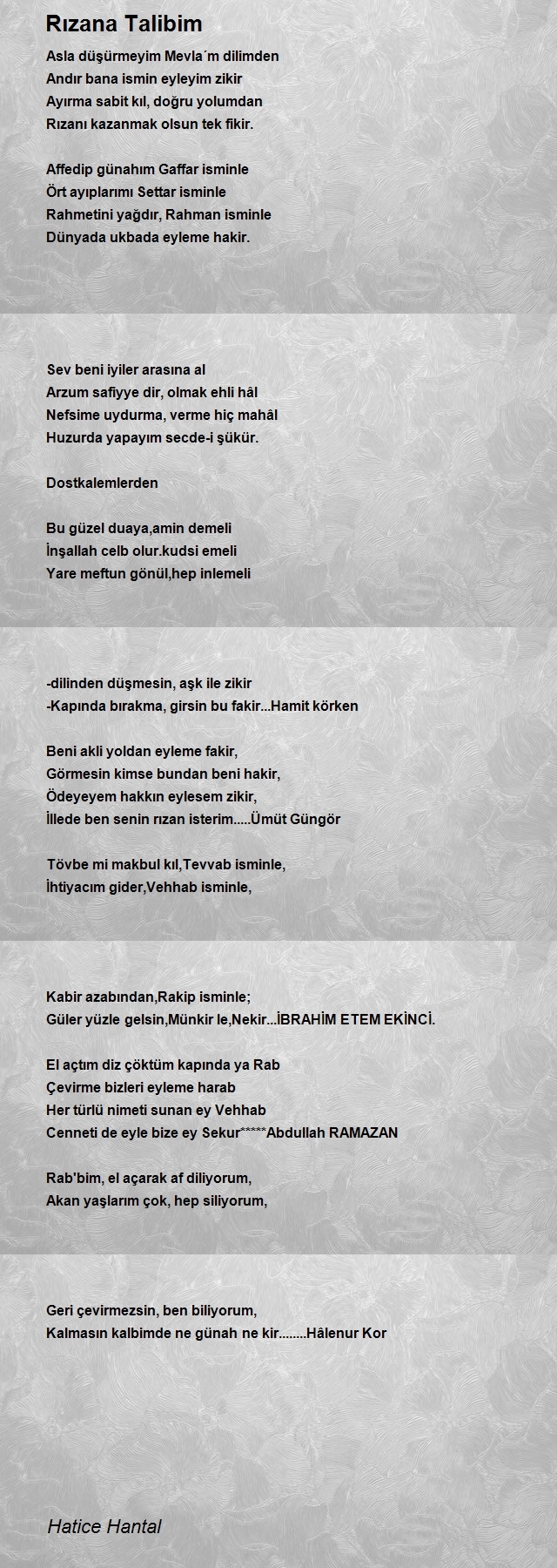 Hatice Hantal