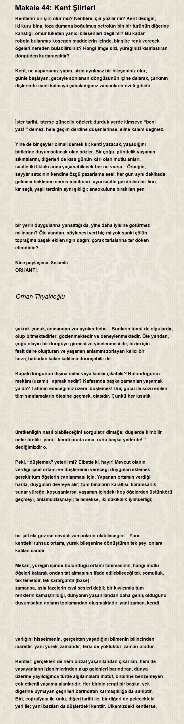 Orhan Tiryakioğlu