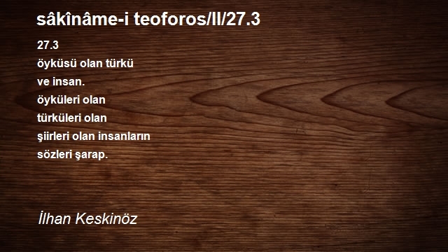 İlhan Keskinöz