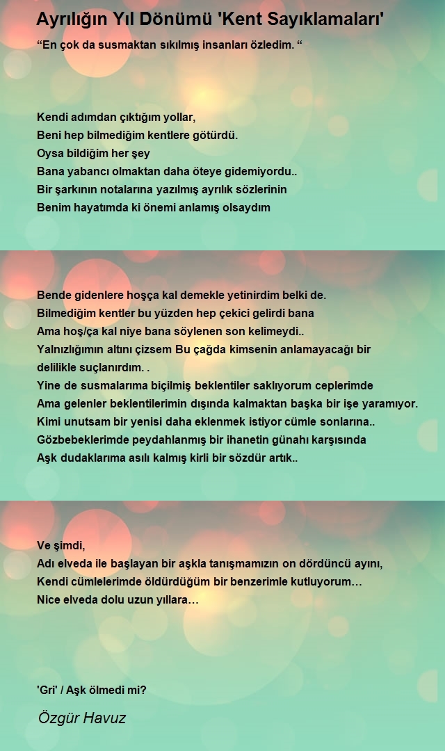 Özgür Havuz