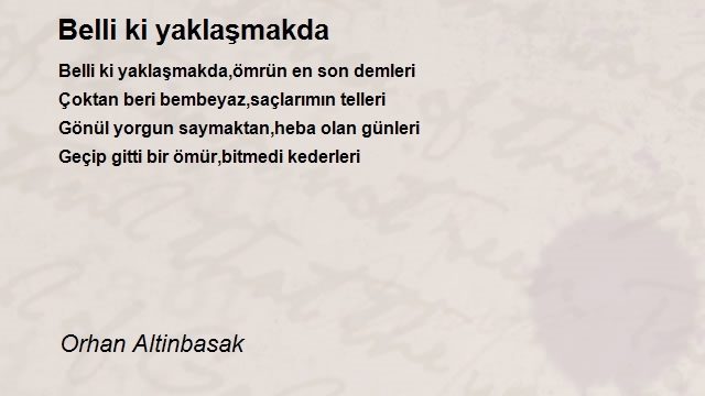 Orhan Altinbasak