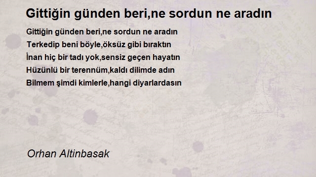 Orhan Altinbasak