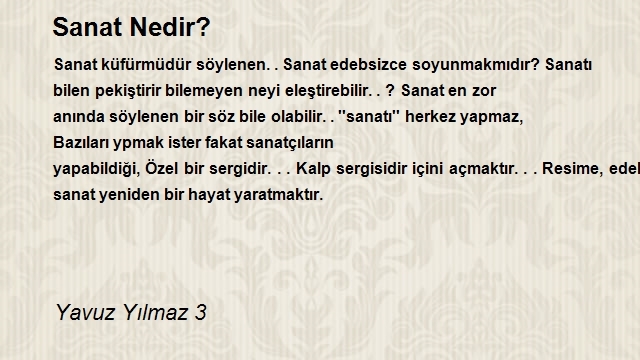 Yavuz Yılmaz 3