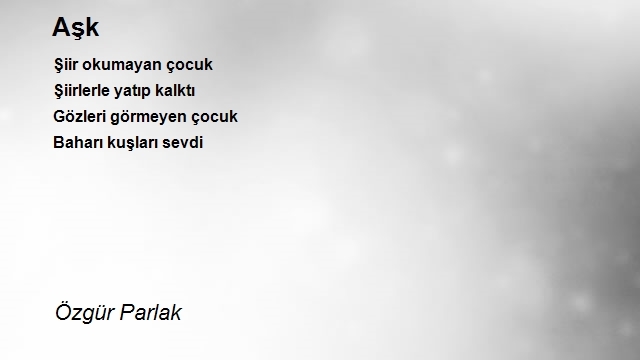 Özgür Parlak