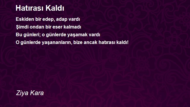 Ziya Kara