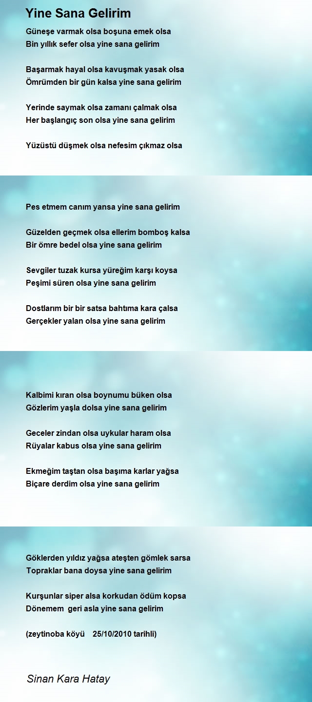 Sinan Kara Hatay