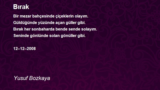 Yusuf Bozkaya