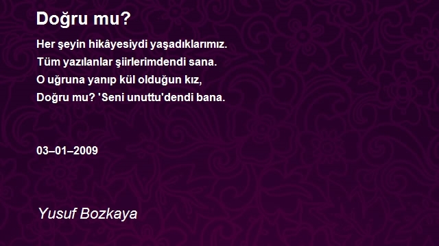 Yusuf Bozkaya