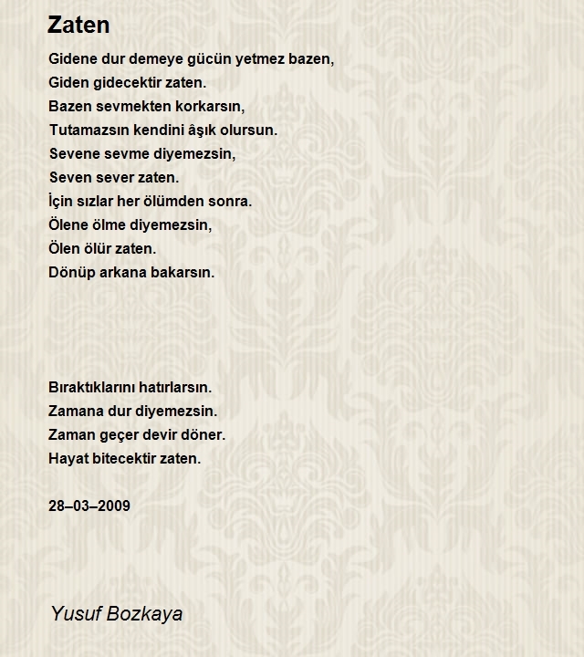Yusuf Bozkaya