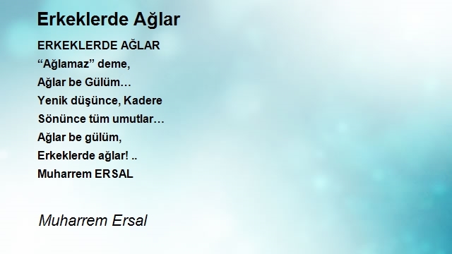 Muharrem Ersal