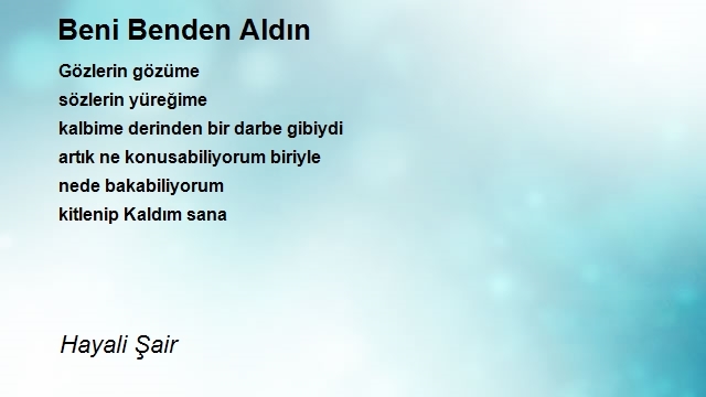 Hayali Şair