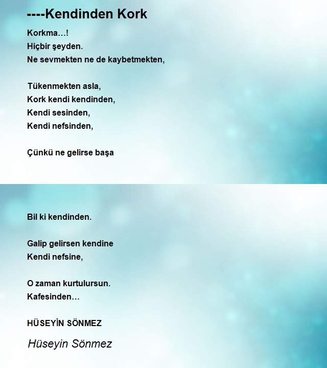 Hüseyin Sönmez