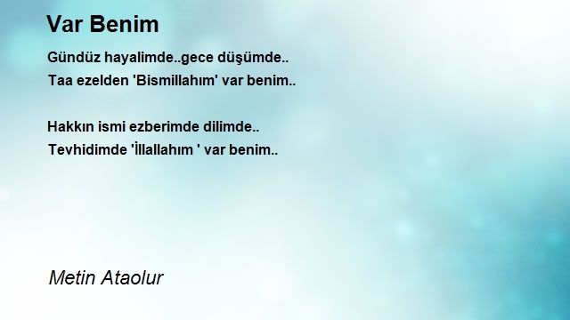 Metin Ataolur