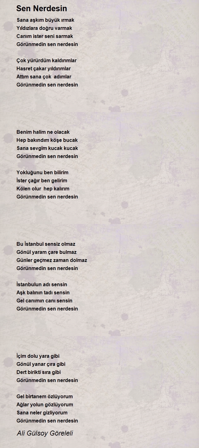 Ali Gülsoy Göreleli