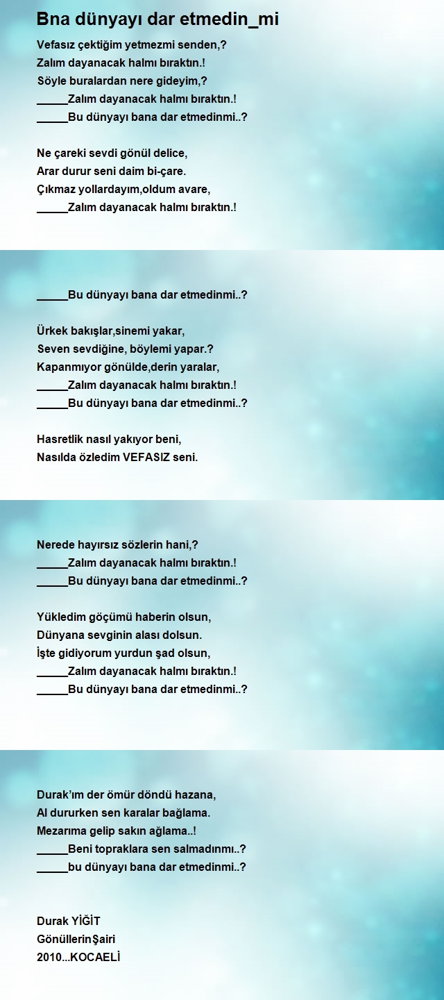 Durak Yiğit
