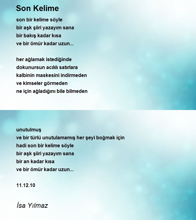 İsa Yılmaz
