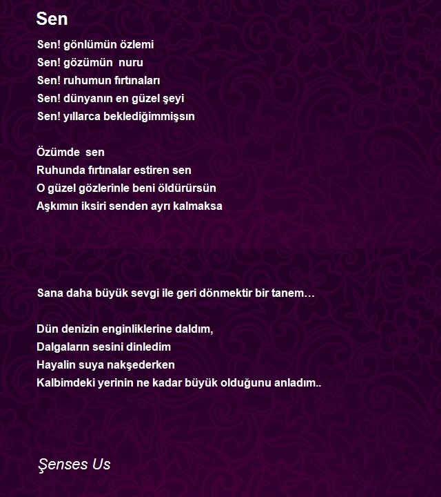 Şenses Us
