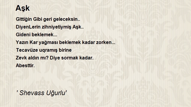 Shevass Ugurlu