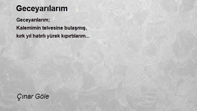Çınar Göle