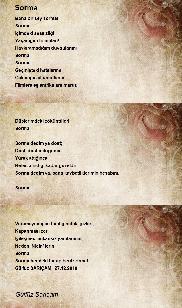 Gülfüz Sarıçam
