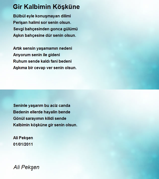 Ali Pekşen