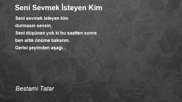 Bestami Tatar