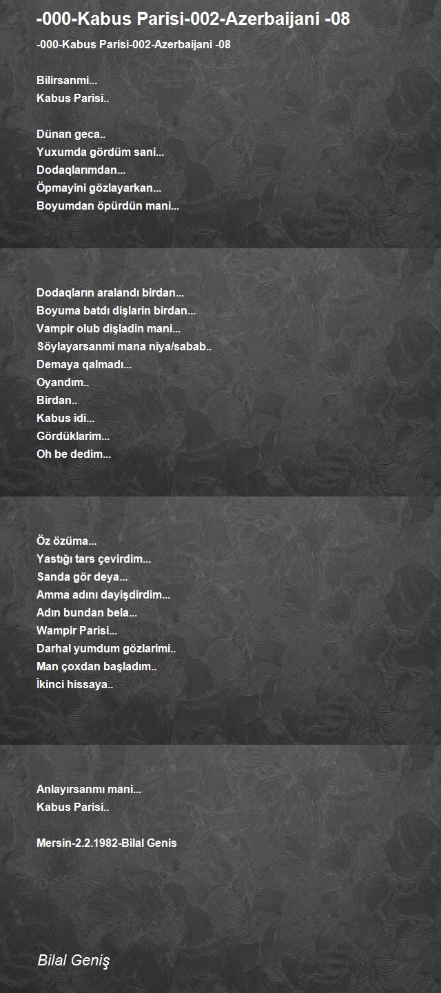Bilal Geniş