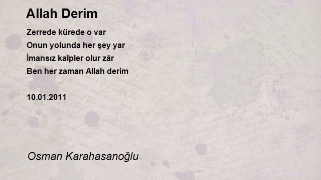 Osman Karahasanoğlu