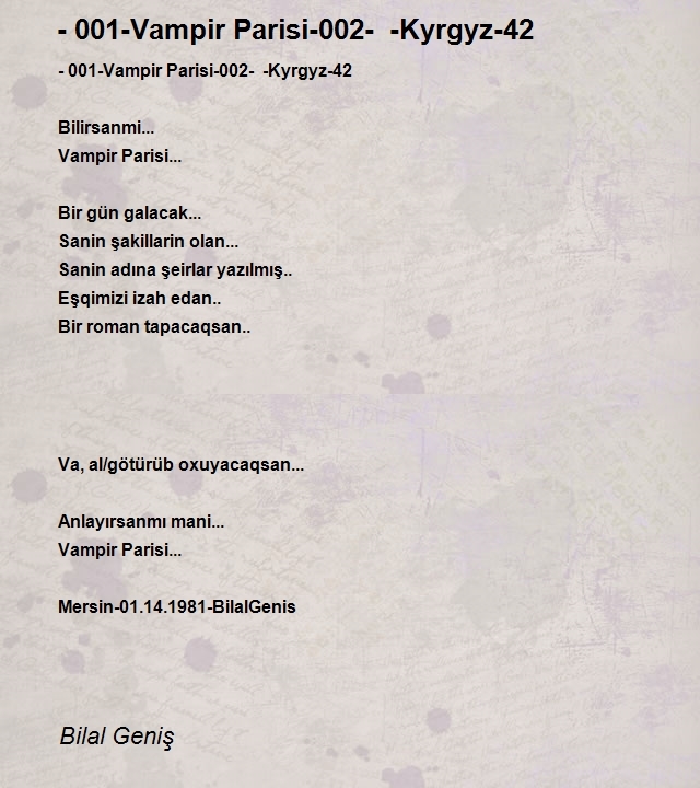 Bilal Geniş
