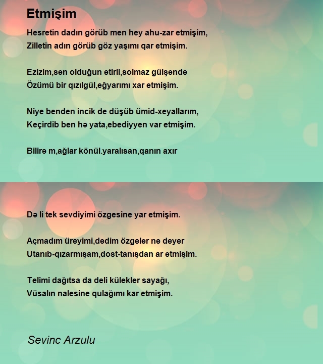 Sevinc Arzulu