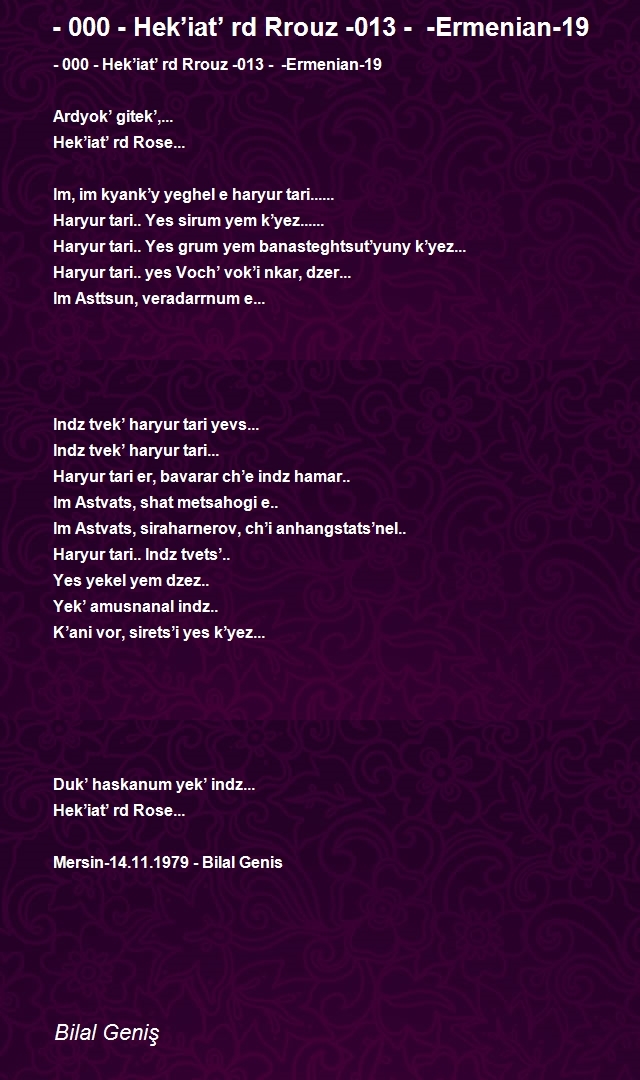Bilal Geniş
