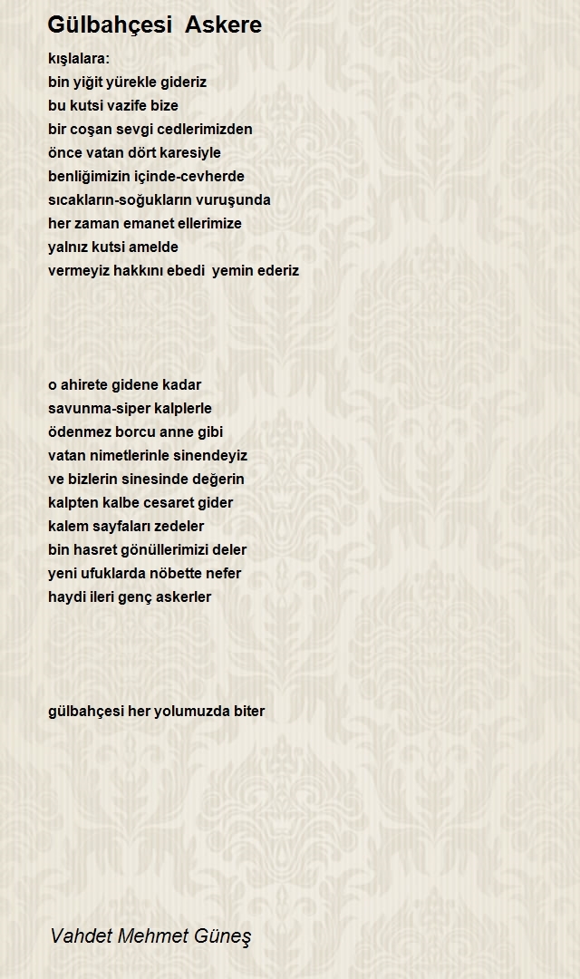 Vahdet Mehmet Güneş