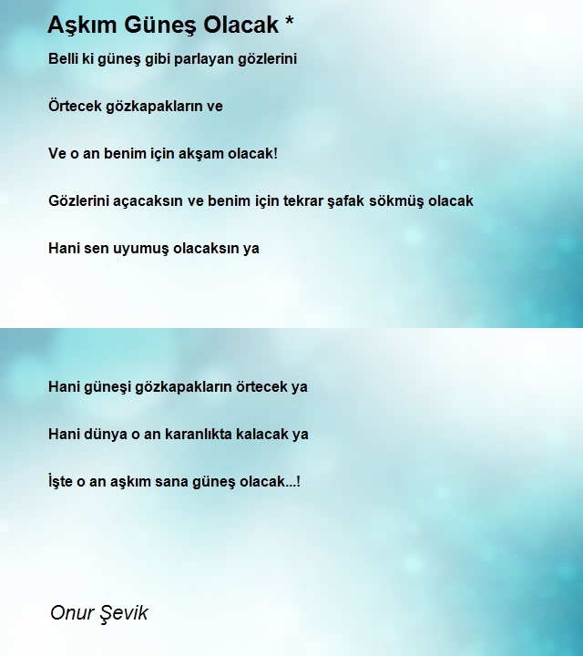 Onur Şevik